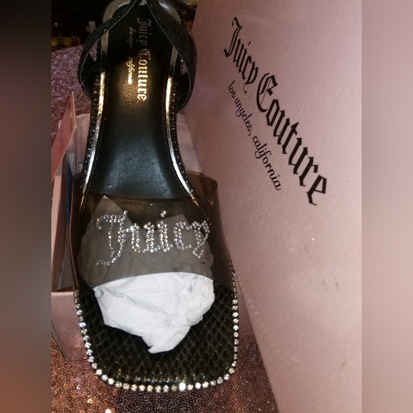 Juicy Couture Rhinestone Sandals - Picture 2 of 2